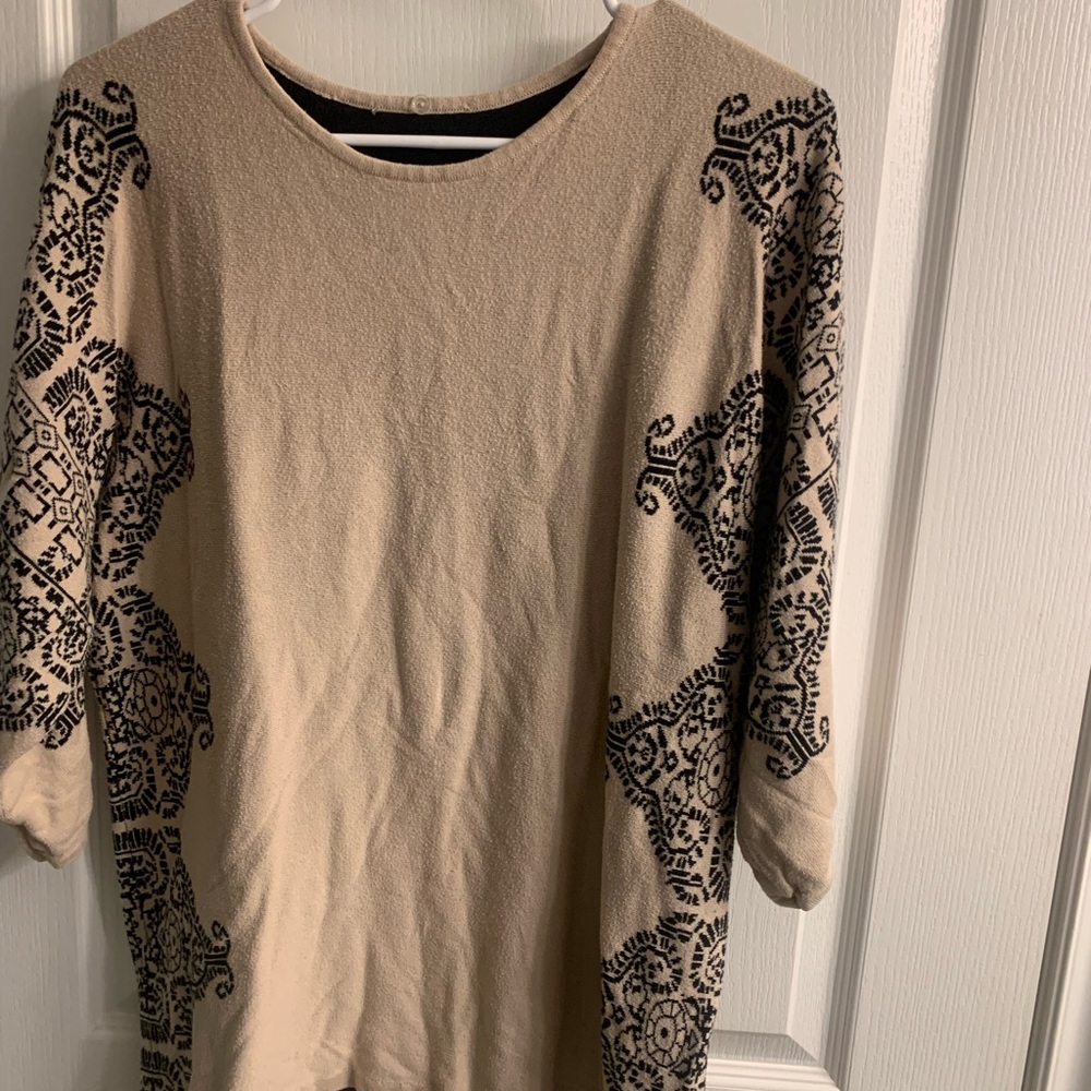 TanJay reversible sweater